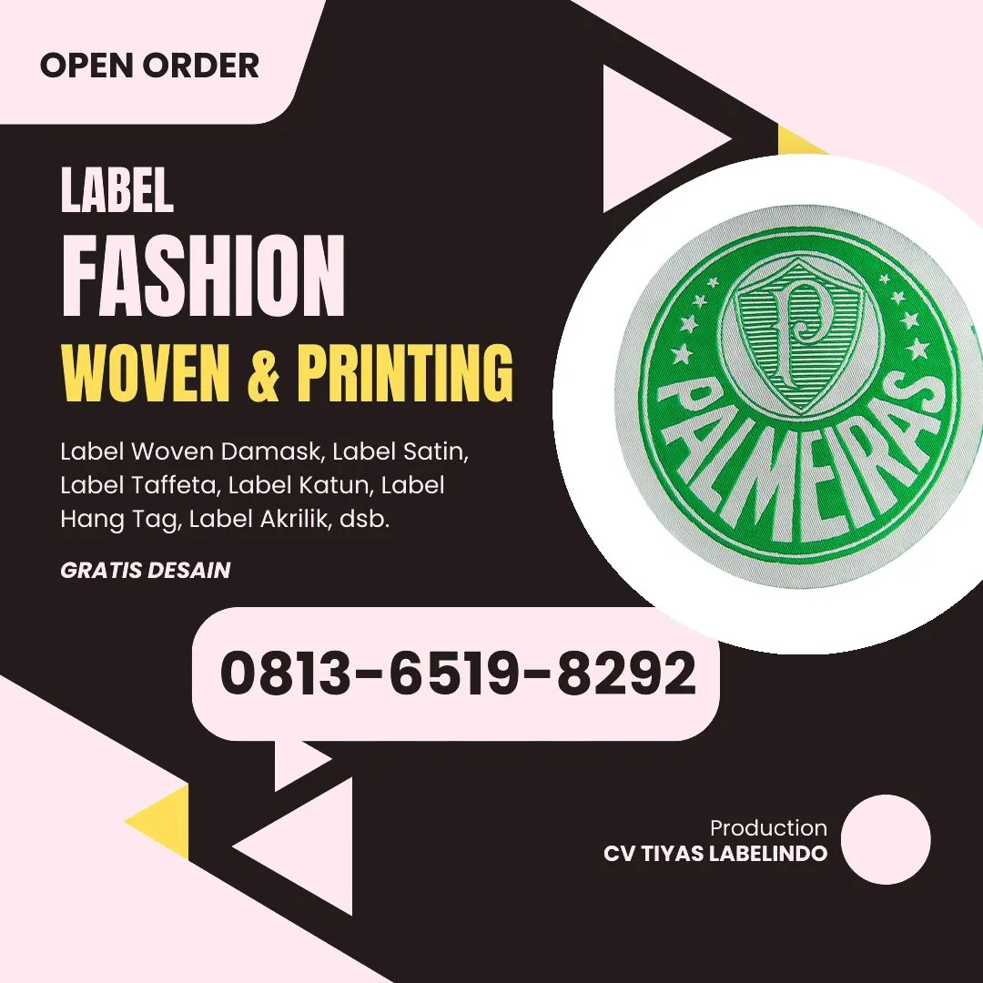 Cetak Label Baju Situbondo, 0813-6519-8292 (WA)
