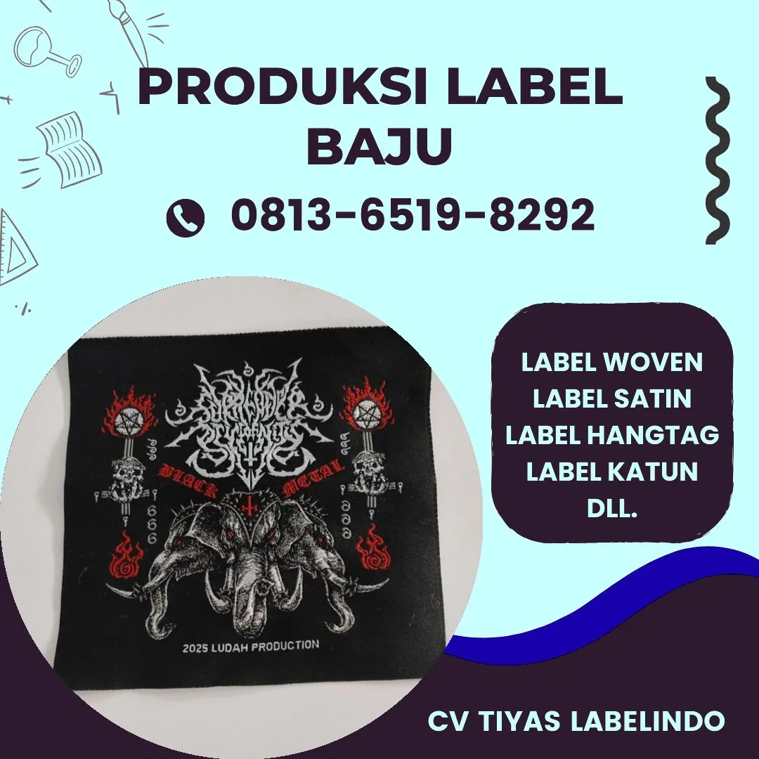 Cetak Label Baju di Trenggalek, Label Woven Trenggalek, Bikin Label Baju Trenggalek, Pembuatan Label Baju Trenggalek, Pesan Label Merk Baju Trenggalek Cetak Label Trenggalek, Label Baju Terdekat Trenggalek