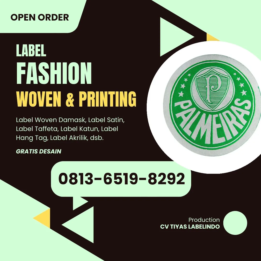 Cetak Label Baju Wonosobo, 0813-6519-8292 (WA)