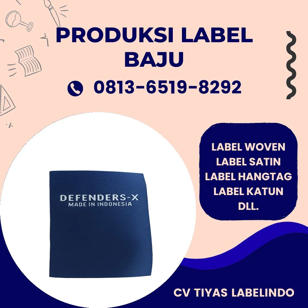 Cetak Label Baju di Wonosobo, Label Woven Wonosobo, Bikin Label Baju Wonosobo, Pembuatan Label Baju Wonosobo, Pesan Label Merk Baju Wonosobo Cetak Label Wonosobo, Label Baju Terdekat Wonosobo