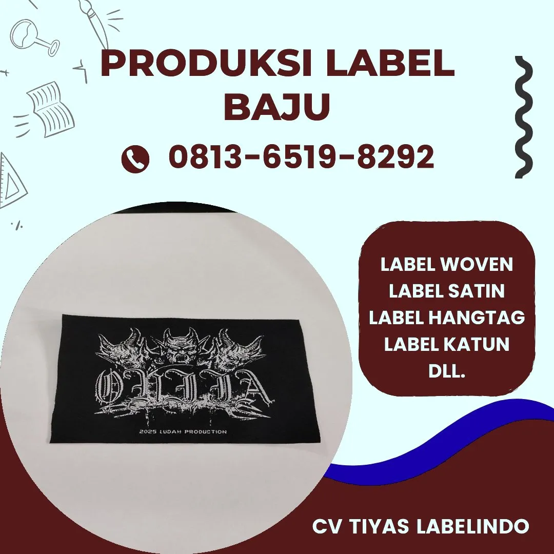 Cetak Label Baju di Surakarta, Label Woven Surakarta, Bikin Label Baju Surakarta, Pembuatan Label Baju Surakarta, Pesan Label Merk Baju Surakarta Cetak Label Surakarta, Label Baju Terdekat Surakarta