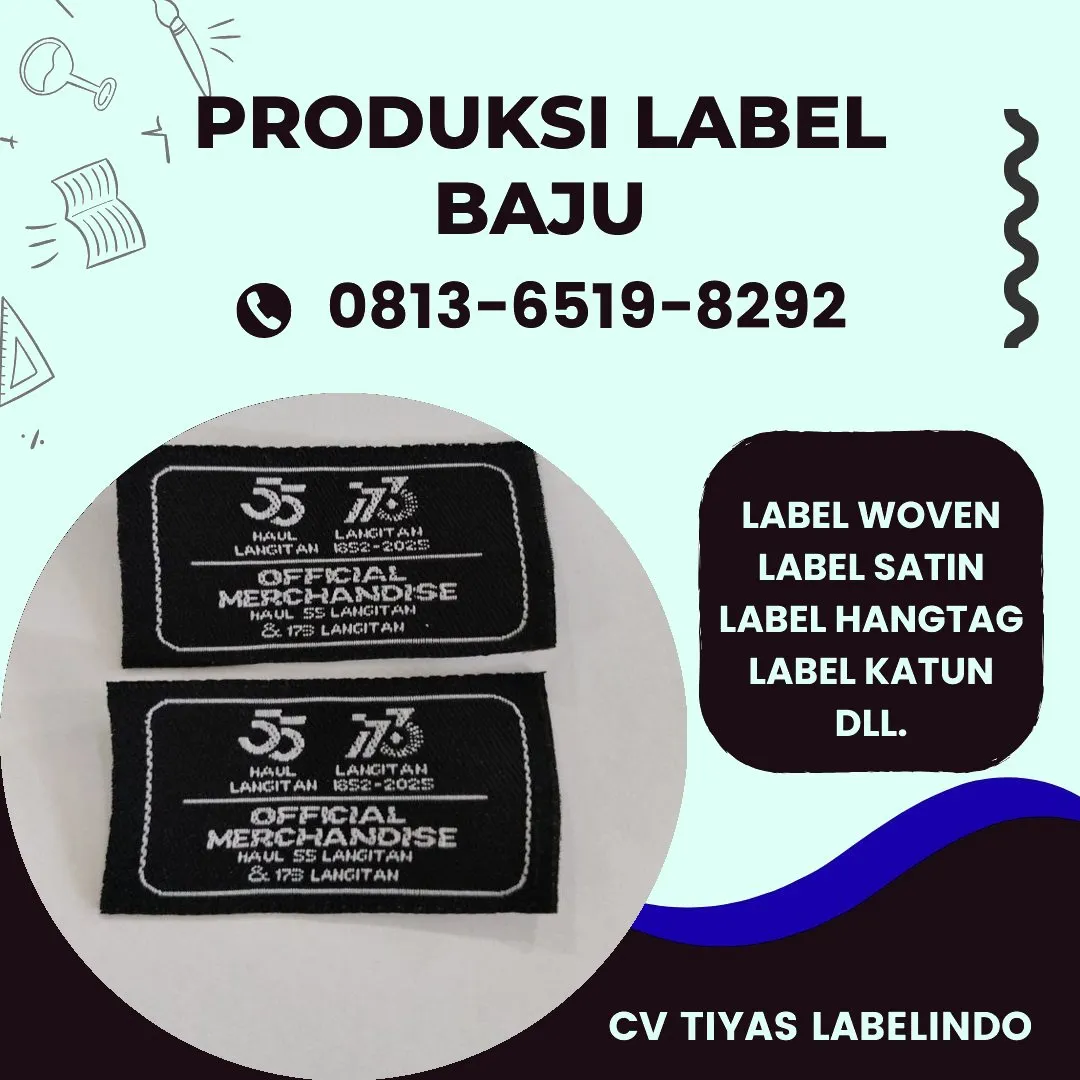 Cetak Label Baju di Purwakarta, Label Woven Purwakarta, Bikin Label Baju Purwakarta, Pembuatan Label Baju Purwakarta, Pesan Label Merk Baju Purwakarta Cetak Label Purwakarta, Label Baju Terdekat Purwakarta