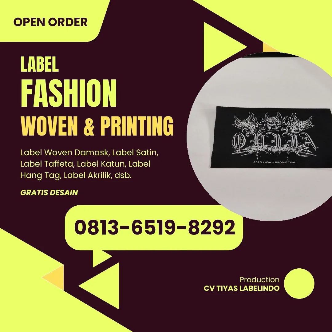 Cetak Label Baju di Badung Bali, Label Woven Badung Bali, Bikin Label Baju Badung Bali, Pembuatan Label Baju Badung Bali, Pesan Label Merk Baju Badung Bali Cetak Label Badung Bali, Label Baju Terdekat Badung Bali