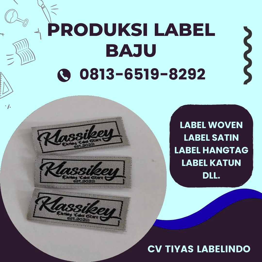Cetak Label Baju di Tabanan Bali, Label Woven Tabanan Bali, Bikin Label Baju Tabanan Bali, Pembuatan Label Baju Tabanan Bali, Pesan Label Merk Baju Tabanan Bali Cetak Label Tabanan Bali, Label Baju Terdekat Tabanan Bali