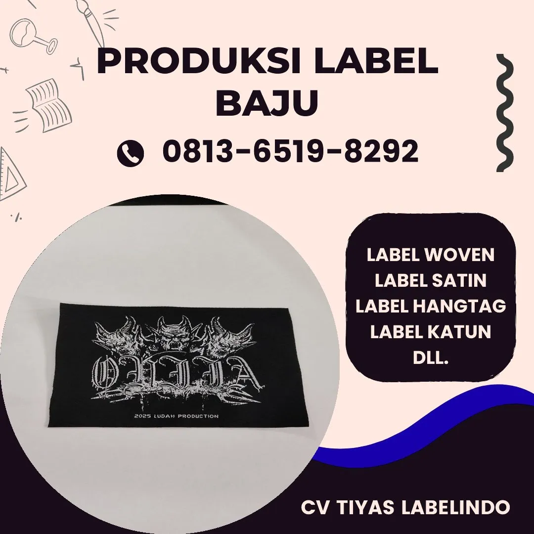 Cetak Label Baju di Bengkulu Tengah, Label Woven Bengkulu Tengah, Bikin Label Baju Bengkulu Tengah, Pembuatan Label Baju Bengkulu Tengah, Pesan Label Merk Baju Bengkulu Tengah Cetak Label Bengkulu Tengah, Label Baju Terdekat Bengkulu Tengah