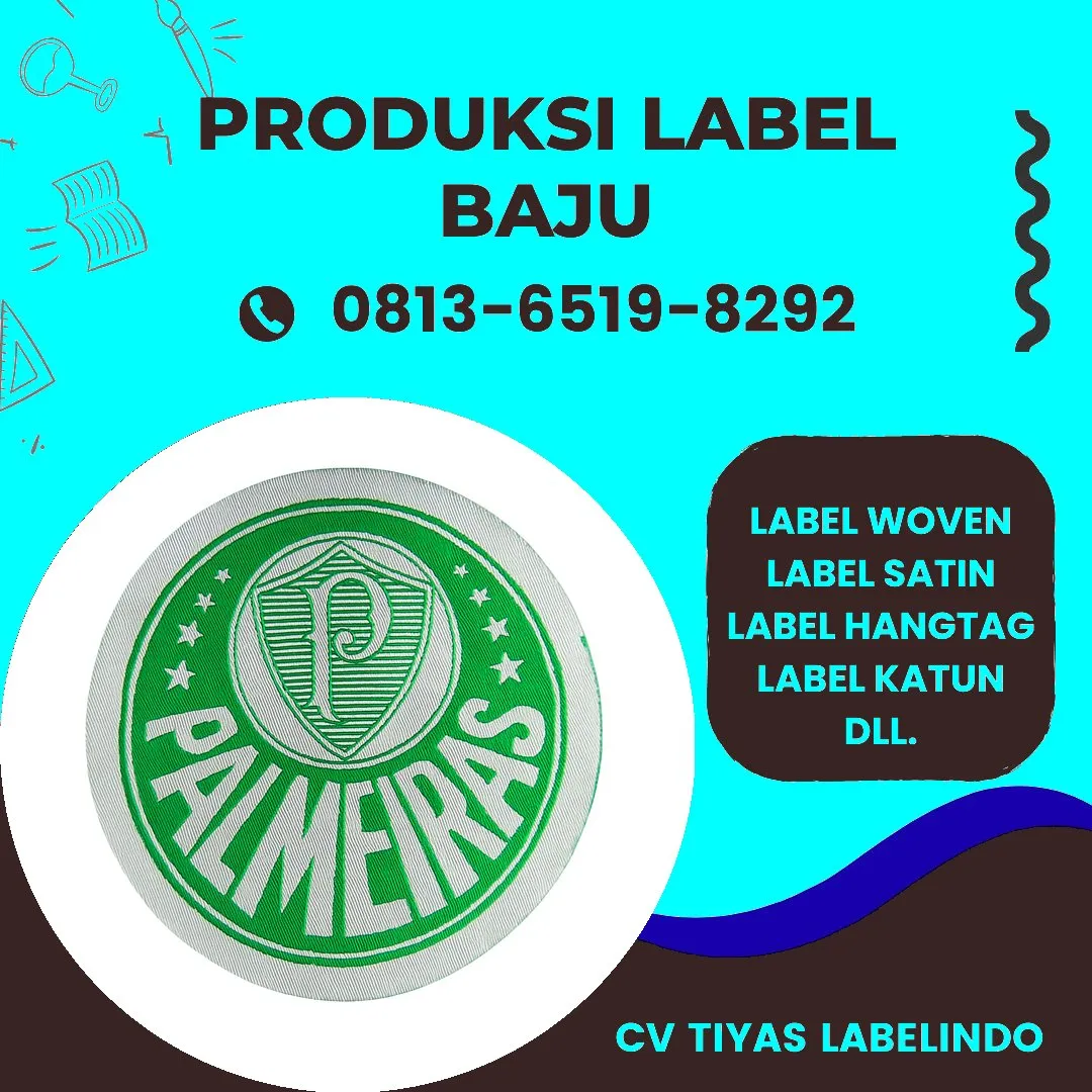 Cetak Label Baju di Batang Hari Jambi, Label Woven Batang Hari Jambi, Bikin Label Baju Batang Hari Jambi, Pembuatan Label Baju Batang Hari Jambi, Pesan Label Merk Baju Batang Hari Jambi Cetak Label Batang Hari Jambi, Label Baju Terdekat Batang Hari Jambi