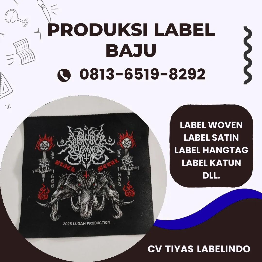 Cetak Label Baju di Kapuas Hulu, Label Woven Kapuas Hulu, Bikin Label Baju Kapuas Hulu, Pembuatan Label Baju Kapuas Hulu, Pesan Label Merk Baju Kapuas Hulu Cetak Label Kapuas Hulu, Label Baju Terdekat Kapuas Hulu
