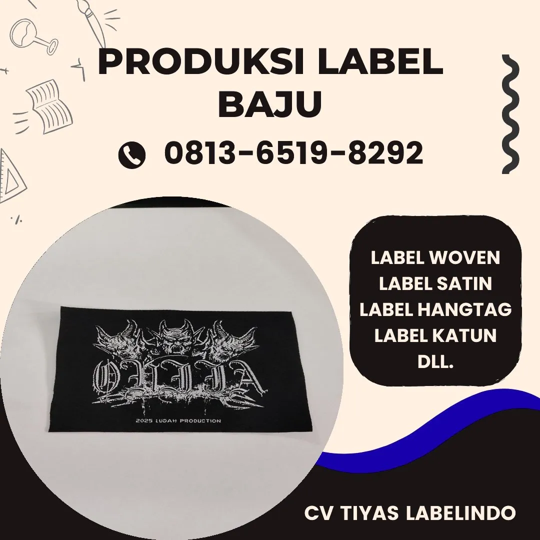 Cetak Label Baju di Sintang, Label Woven Sintang, Bikin Label Baju Sintang, Pembuatan Label Baju Sintang, Pesan Label Merk Baju Sintang Cetak Label Sintang, Label Baju Terdekat Sintang