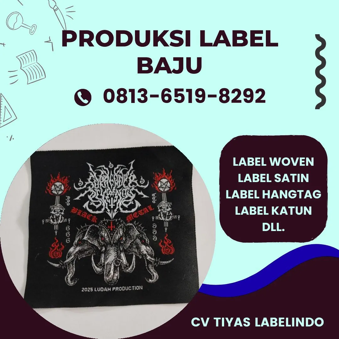 Cetak Label Baju di Gunung Mas, Label Woven Gunung Mas, Bikin Label Baju Gunung Mas, Pembuatan Label Baju Gunung Mas, Pesan Label Merk Baju Gunung Mas Cetak Label Gunung Mas, Label Baju Terdekat Gunung Mas