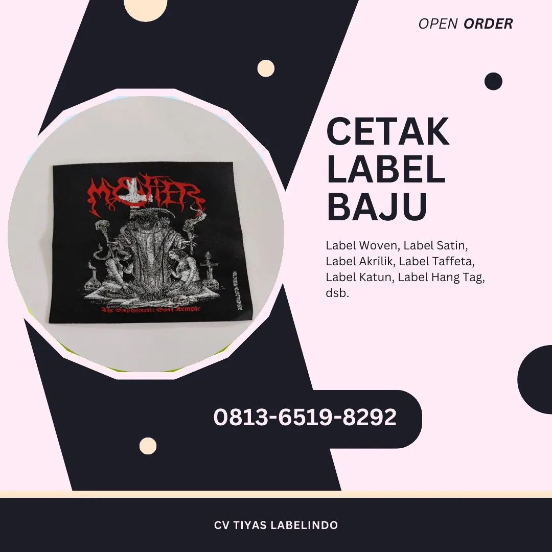 Cetak Label Baju Lamandau, 0813-6519-8292 (WA)
