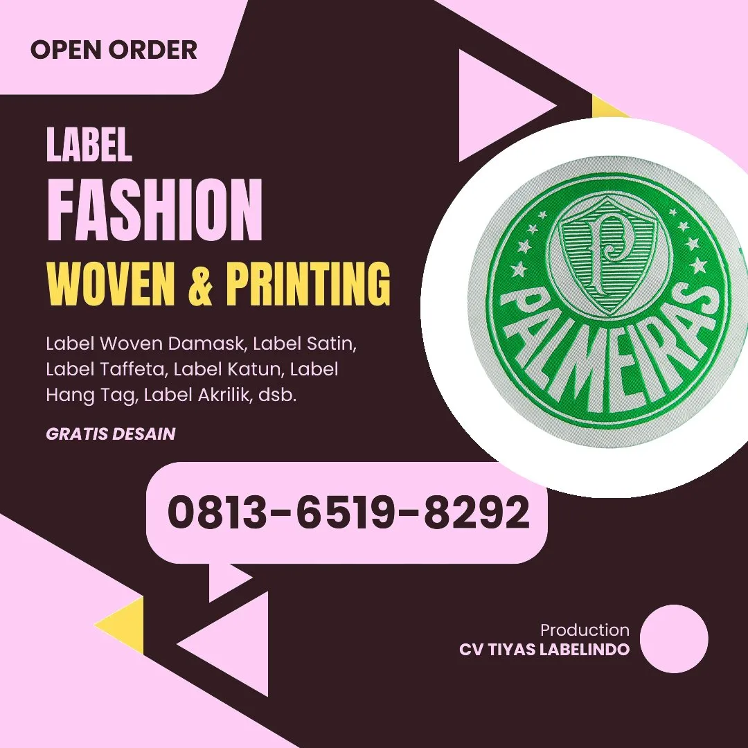 Cetak Label Baju di Kutai Kartanegara, Label Woven Kutai Kartanegara, Bikin Label Baju Kutai Kartanegara, Pembuatan Label Baju Kutai Kartanegara, Pesan Label Merk Baju Kutai Kartanegara Cetak Label Kutai Kartanegara, Label Baju Terdekat Kutai Kartanegara