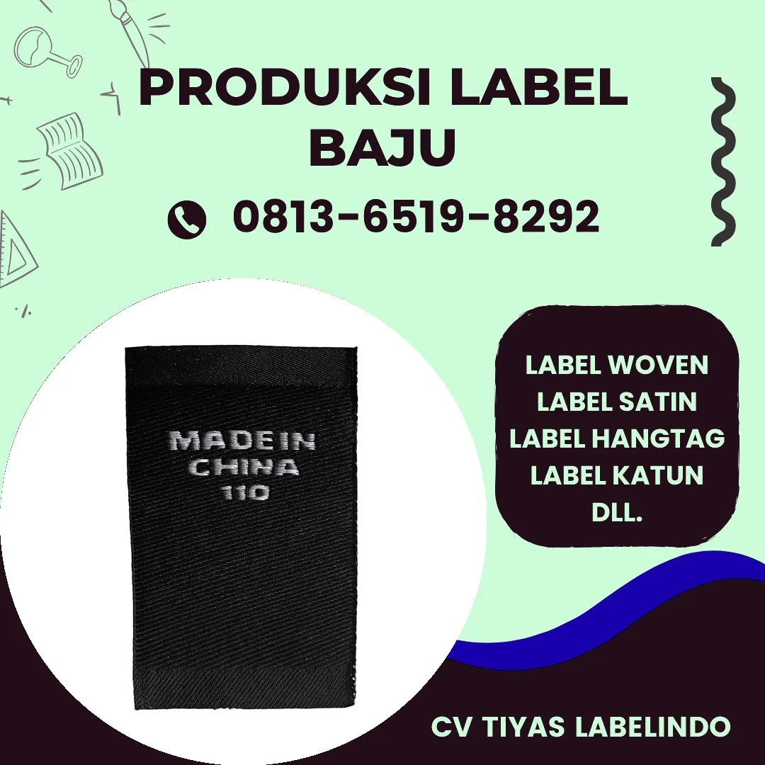 Cetak Label Baju di Balikpapan, Label Woven Balikpapan, Bikin Label Baju Balikpapan, Pembuatan Label Baju Balikpapan, Pesan Label Merk Baju Balikpapan Cetak Label Balikpapan, Label Baju Terdekat Balikpapan