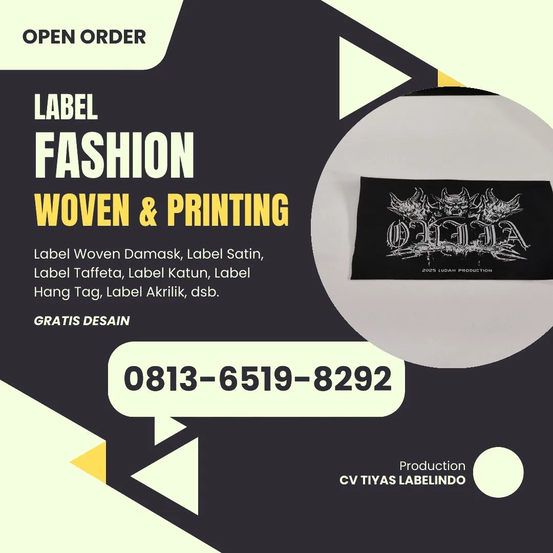 Cetak Label Baju di Lingga Riau, Label Woven Lingga Riau, Bikin Label Baju Lingga Riau, Pembuatan Label Baju Lingga Riau, Pesan Label Merk Baju Lingga Riau Cetak Label Lingga Riau, Label Baju Terdekat Lingga Riau
