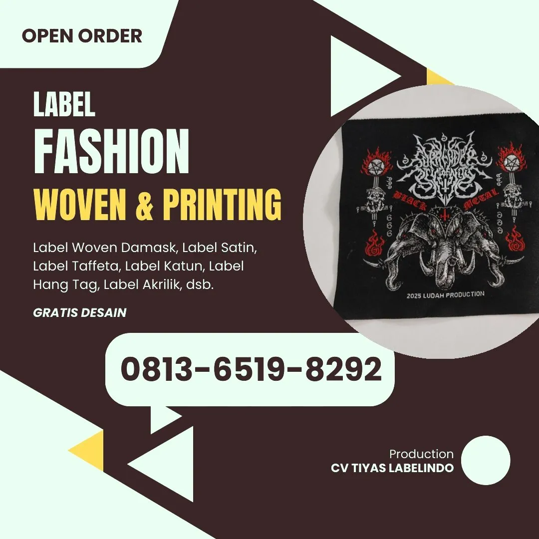 Label Kerudung Murah, Label Hijab Akrilik, Label Hijab Semarang, Label Jilbab Murah Jogja, Label Nama Untuk Tudung, Label Jilbab Sidoarjo, Label Jilbab Samarinda, Jasa Jahit Label Hijab, Design Label Produk, Label Jilbab Bordir