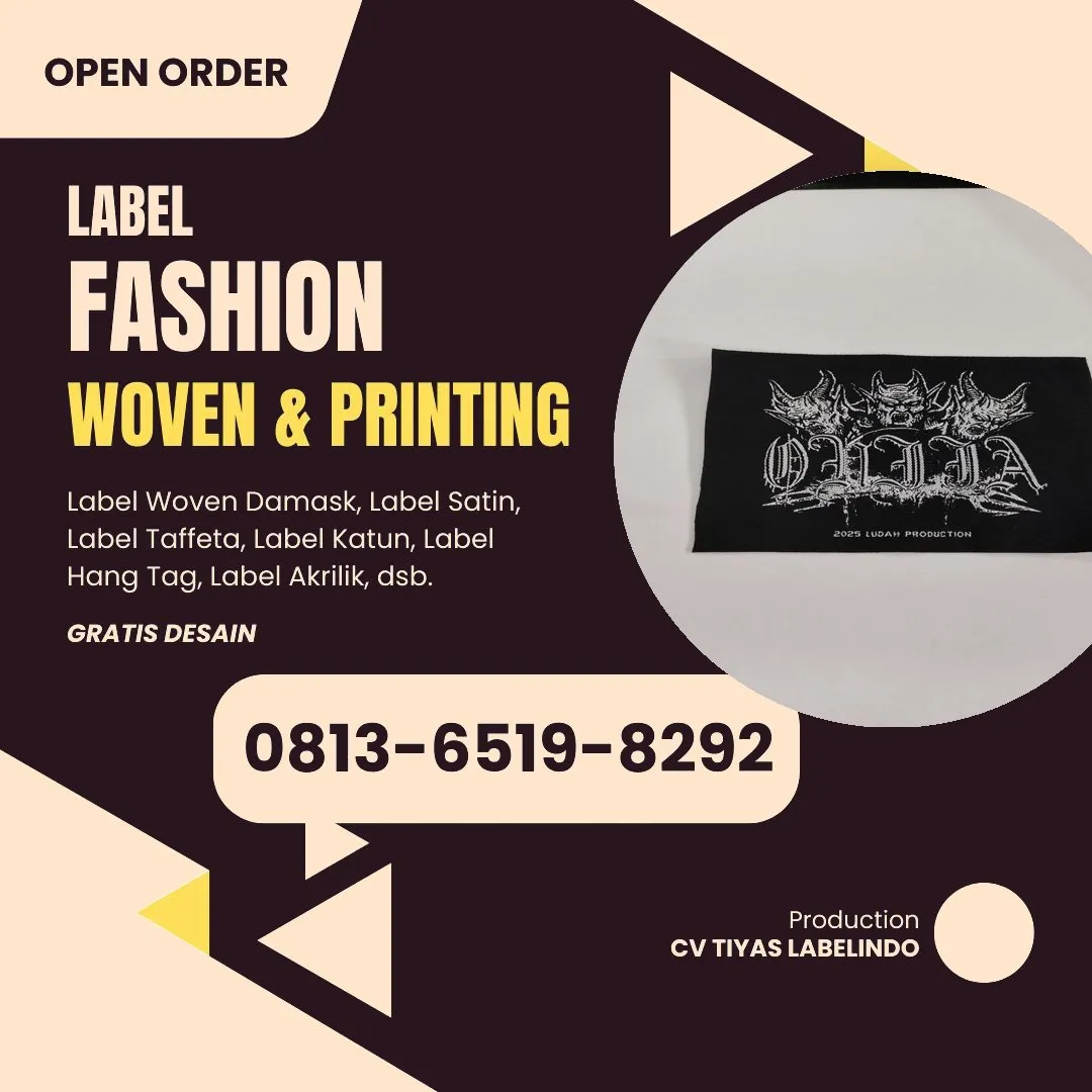 Cetak Label Baju di Maluku Barat Daya, Label Woven Maluku Barat Daya, Bikin Label Baju Maluku Barat Daya, Pembuatan Label Baju Maluku Barat Daya, Pesan Label Merk Baju Maluku Barat Daya Cetak Label Maluku Barat Daya, Label Baju Terdekat Maluku Barat Daya