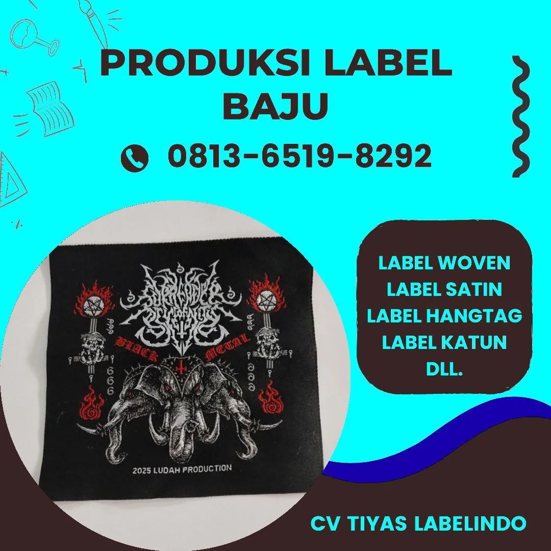 Cetak Label Baju di Halmahera Selatan, Label Woven Halmahera Selatan, Bikin Label Baju Halmahera Selatan, Pembuatan Label Baju Halmahera Selatan, Pesan Label Merk Baju Halmahera Selatan Cetak Label Halmahera Selatan, Label Baju Terdekat Halmahera Selatan