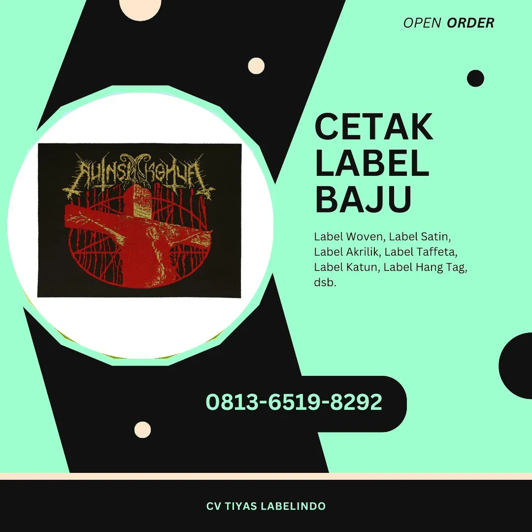 Cetak Label Baju Kepulauan Sula, 0813-6519-8292 (WA)