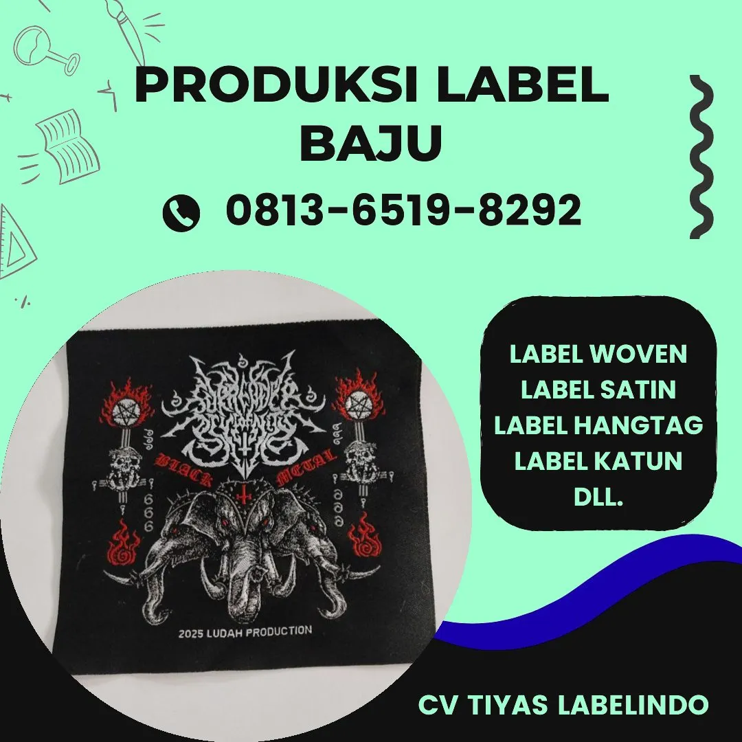 Cetak Label Baju di Pulau Taliabu, Label Woven Pulau Taliabu, Bikin Label Baju Pulau Taliabu, Pembuatan Label Baju Pulau Taliabu, Pesan Label Merk Baju Pulau Taliabu Cetak Label Pulau Taliabu, Label Baju Terdekat Pulau Taliabu