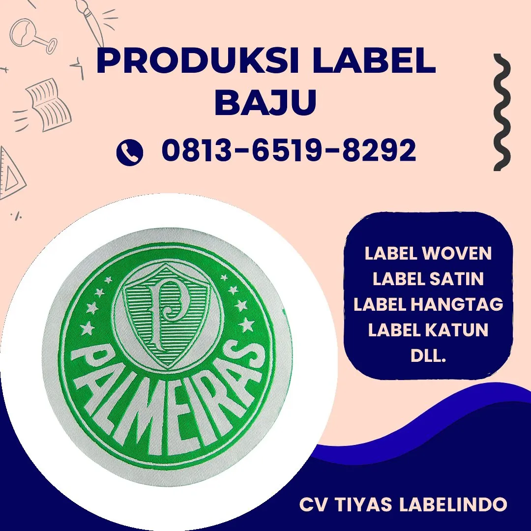 Cetak Label Baju di Tidore Kepulauan, Label Woven Tidore Kepulauan, Bikin Label Baju Tidore Kepulauan, Pembuatan Label Baju Tidore Kepulauan, Pesan Label Merk Baju Tidore Kepulauan Cetak Label Tidore Kepulauan, Label Baju Terdekat Tidore Kepulauan