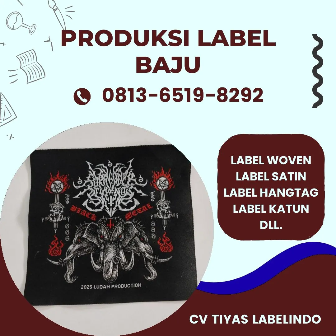 Cetak Label Baju di Aceh Barat Daya, Label Woven Aceh Barat Daya, Bikin Label Baju Aceh Barat Daya, Pembuatan Label Baju Aceh Barat Daya, Pesan Label Merk Baju Aceh Barat Daya Cetak Label Aceh Barat Daya, Label Baju Terdekat Aceh Barat Daya