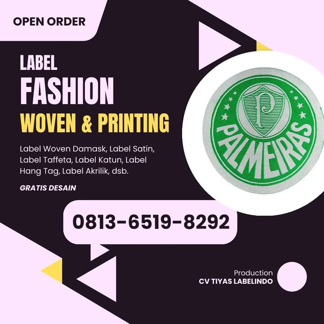 Cetak Label Baju di Aceh Tamiang, Label Woven Aceh Tamiang, Bikin Label Baju Aceh Tamiang, Pembuatan Label Baju Aceh Tamiang, Pesan Label Merk Baju Aceh Tamiang Cetak Label Aceh Tamiang, Label Baju Terdekat Aceh Tamiang