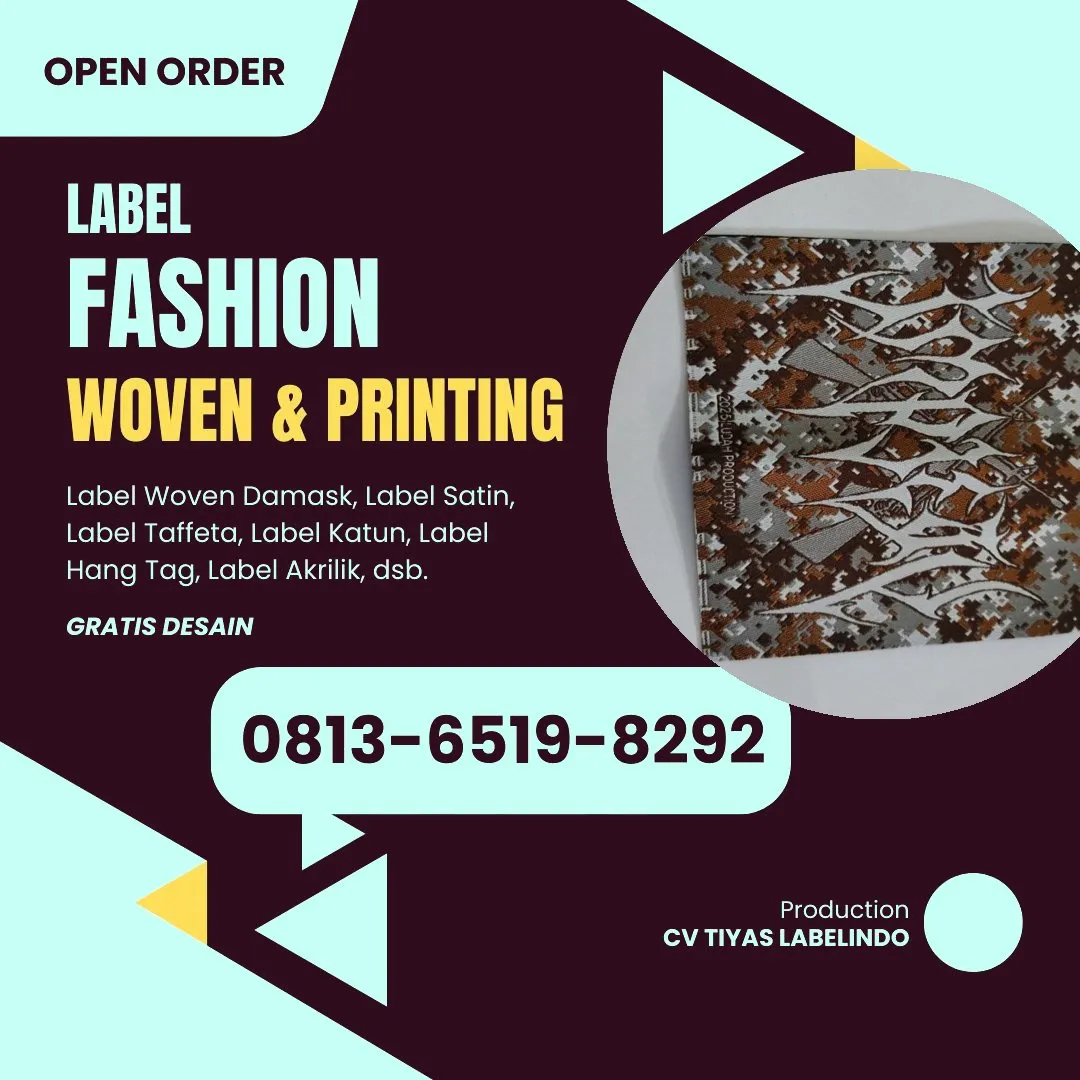 Cetak Label Baju di Aceh Tenggara, Label Woven Aceh Tenggara, Bikin Label Baju Aceh Tenggara, Pembuatan Label Baju Aceh Tenggara, Pesan Label Merk Baju Aceh Tenggara Cetak Label Aceh Tenggara, Label Baju Terdekat Aceh Tenggara