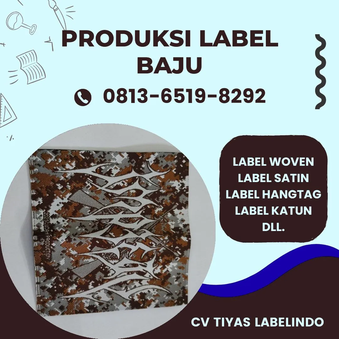 Cetak Label Baju di Bener Meriah, Label Woven Bener Meriah, Bikin Label Baju Bener Meriah, Pembuatan Label Baju Bener Meriah, Pesan Label Merk Baju Bener Meriah Cetak Label Bener Meriah, Label Baju Terdekat Bener Meriah