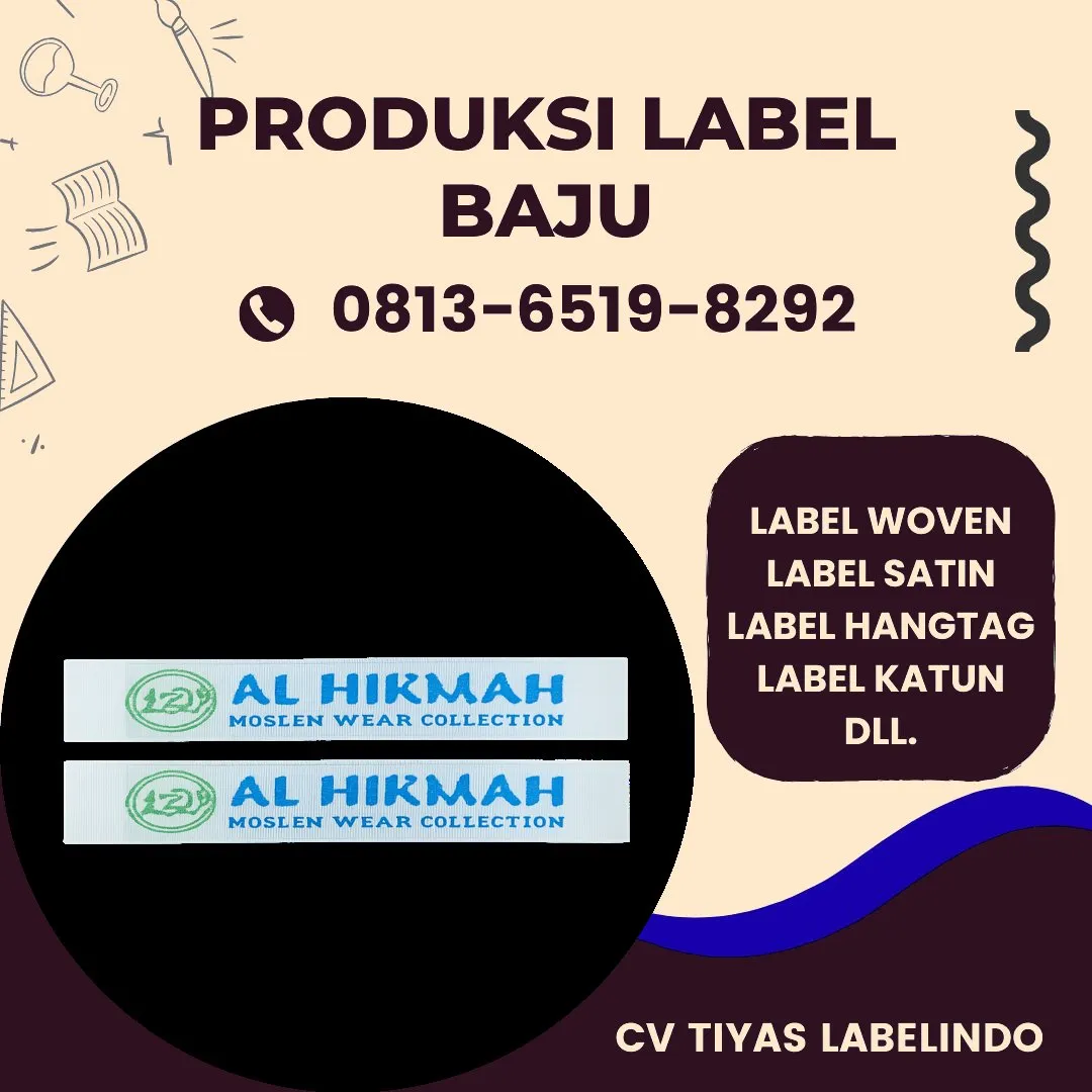Cetak Label Baju di Simeulue, Label Woven Simeulue, Bikin Label Baju Simeulue, Pembuatan Label Baju Simeulue, Pesan Label Merk Baju Simeulue Cetak Label Simeulue, Label Baju Terdekat Simeulue