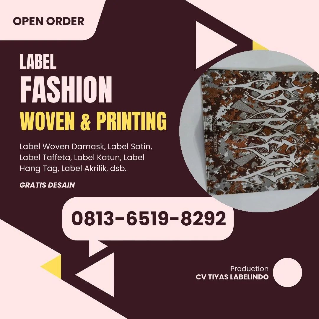 Cetak Label Baju di Sabang, Label Woven Sabang, Bikin Label Baju Sabang, Pembuatan Label Baju Sabang, Pesan Label Merk Baju Sabang Cetak Label Sabang, Label Baju Terdekat Sabang