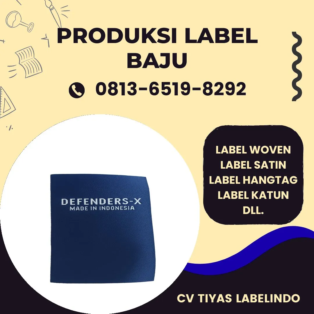 Cetak Label Baju di Lombok Utara, Label Woven Lombok Utara, Bikin Label Baju Lombok Utara, Pembuatan Label Baju Lombok Utara, Pesan Label Merk Baju Lombok Utara Cetak Label Lombok Utara, Label Baju Terdekat Lombok Utara