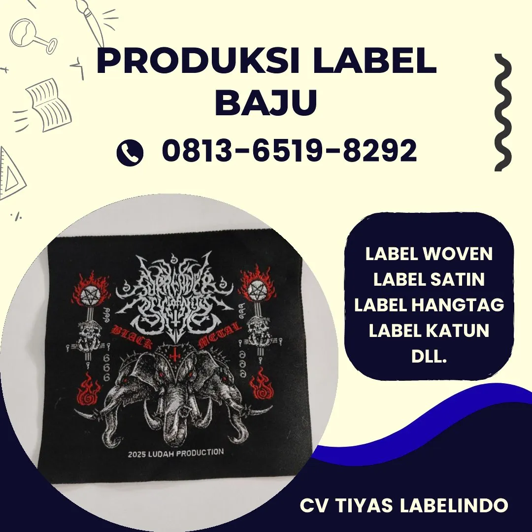Cetak Label Baju di Alor, Label Woven Alor, Bikin Label Baju Alor, Pembuatan Label Baju Alor, Pesan Label Merk Baju Alor Cetak Label Alor, Label Baju Terdekat Alor