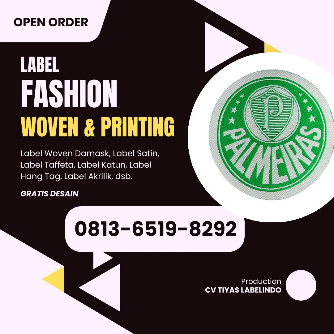 Cetak Label Baju di Belu, Label Woven Belu, Bikin Label Baju Belu, Pembuatan Label Baju Belu, Pesan Label Merk Baju Belu Cetak Label Belu, Label Baju Terdekat Belu