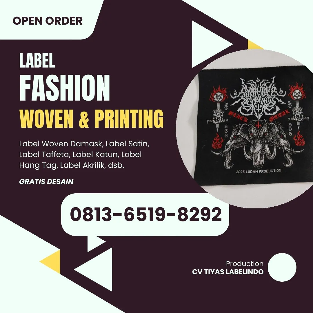 Cetak Label Baju di Asmat, Label Woven Asmat, Bikin Label Baju Asmat, Pembuatan Label Baju Asmat, Pesan Label Merk Baju Asmat Cetak Label Asmat, Label Baju Terdekat Asmat