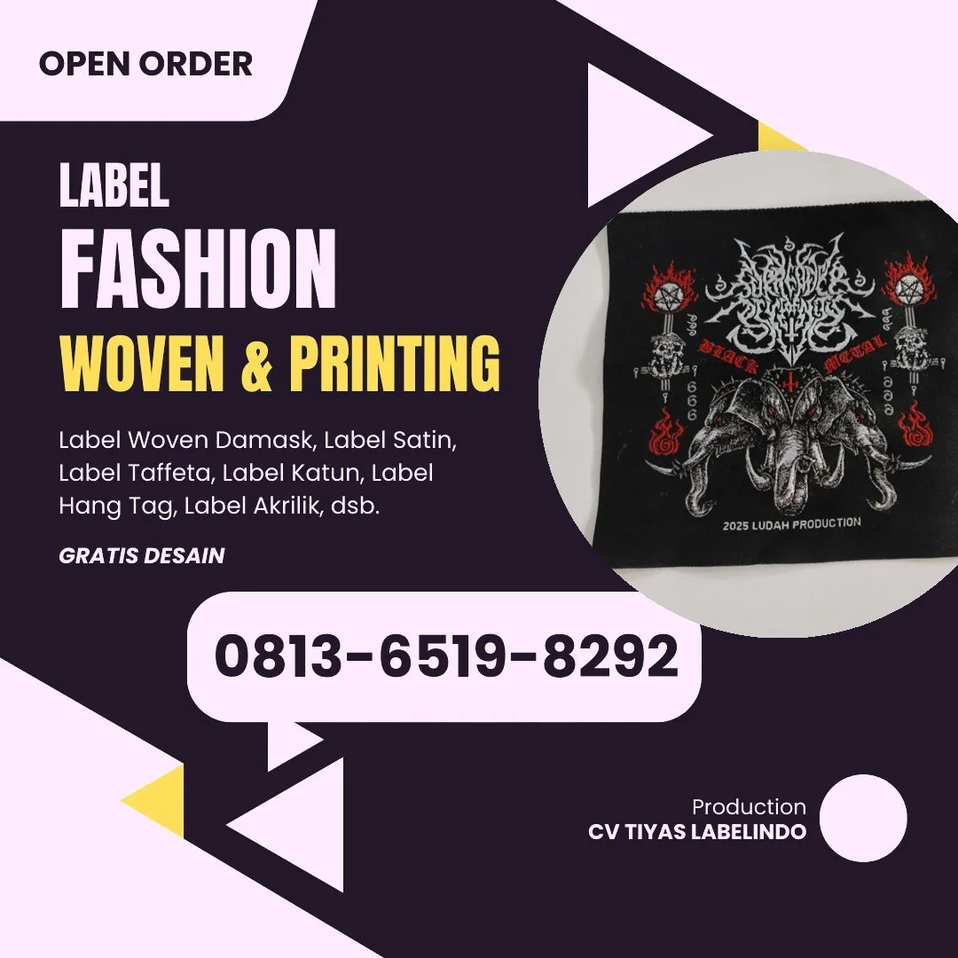Cetak Label Baju di Jayapura, Label Woven Jayapura, Bikin Label Baju Jayapura, Pembuatan Label Baju Jayapura, Pesan Label Merk Baju Jayapura Cetak Label Jayapura, Label Baju Terdekat Jayapura