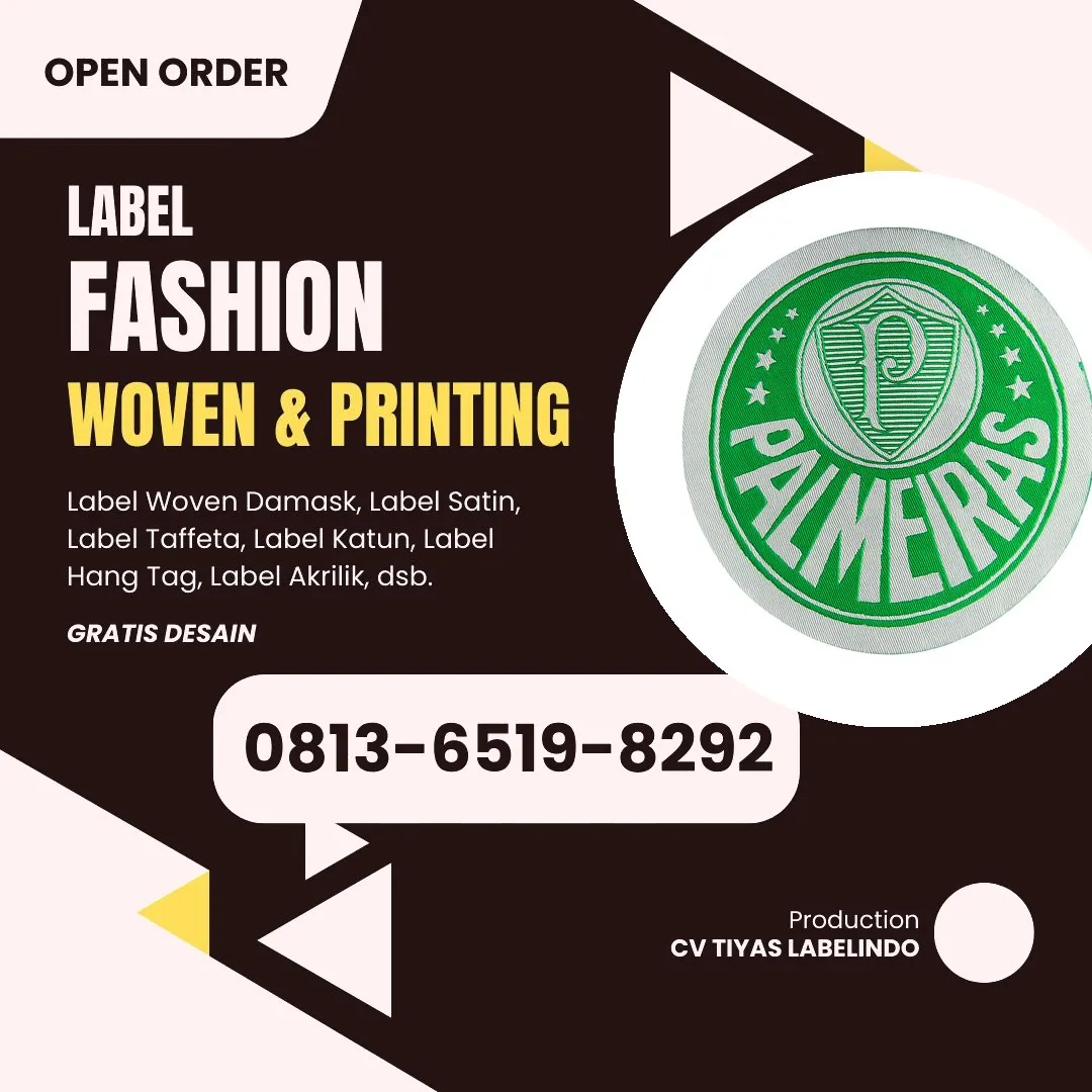 Cetak Label Baju di Merauke, Label Woven Merauke, Bikin Label Baju Merauke, Pembuatan Label Baju Merauke, Pesan Label Merk Baju Merauke Cetak Label Merauke, Label Baju Terdekat Merauke
