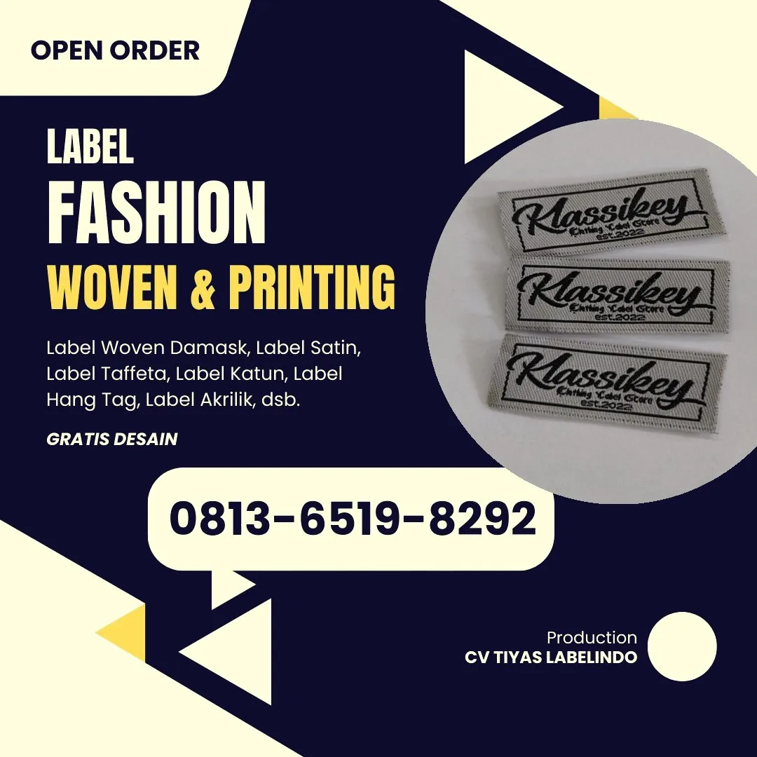 Cetak Label Baju di Yahukimo, Label Woven Yahukimo, Bikin Label Baju Yahukimo, Pembuatan Label Baju Yahukimo, Pesan Label Merk Baju Yahukimo Cetak Label Yahukimo, Label Baju Terdekat Yahukimo