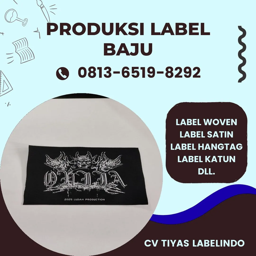 Cetak Label Baju di Barru, Label Woven Barru, Bikin Label Baju Barru, Pembuatan Label Baju Barru, Pesan Label Merk Baju Barru Cetak Label Barru, Label Baju Terdekat Barru