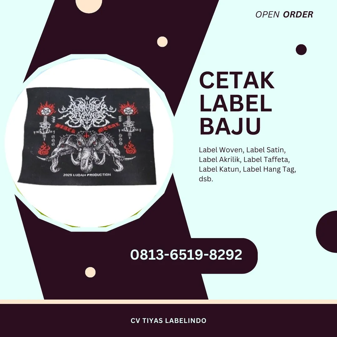 Cetak Label Baju Bone, 0813-6519-8292 (WA)