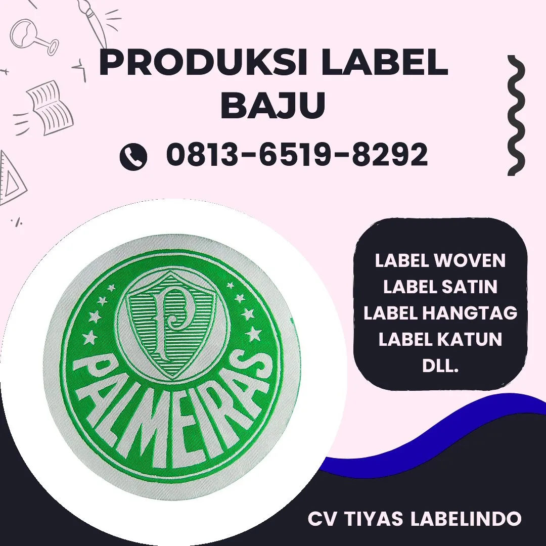 Cetak Label Baju di Gowa, Label Woven Gowa, Bikin Label Baju Gowa, Pembuatan Label Baju Gowa, Pesan Label Merk Baju Gowa Cetak Label Gowa, Label Baju Terdekat Gowa