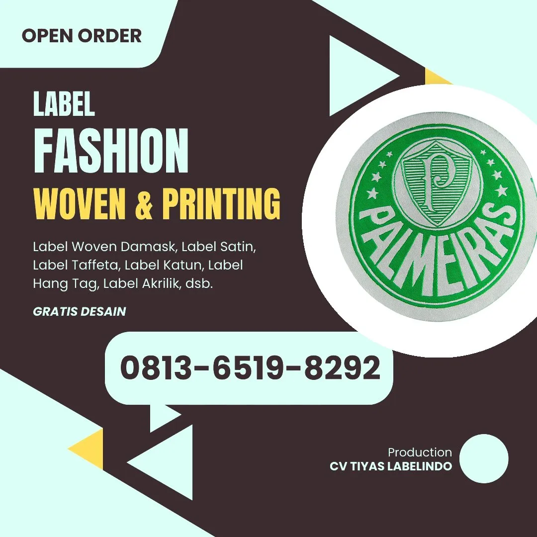 Cetak Label Baju di Jeneponto, Label Woven Jeneponto, Bikin Label Baju Jeneponto, Pembuatan Label Baju Jeneponto, Pesan Label Merk Baju Jeneponto Cetak Label Jeneponto, Label Baju Terdekat Jeneponto