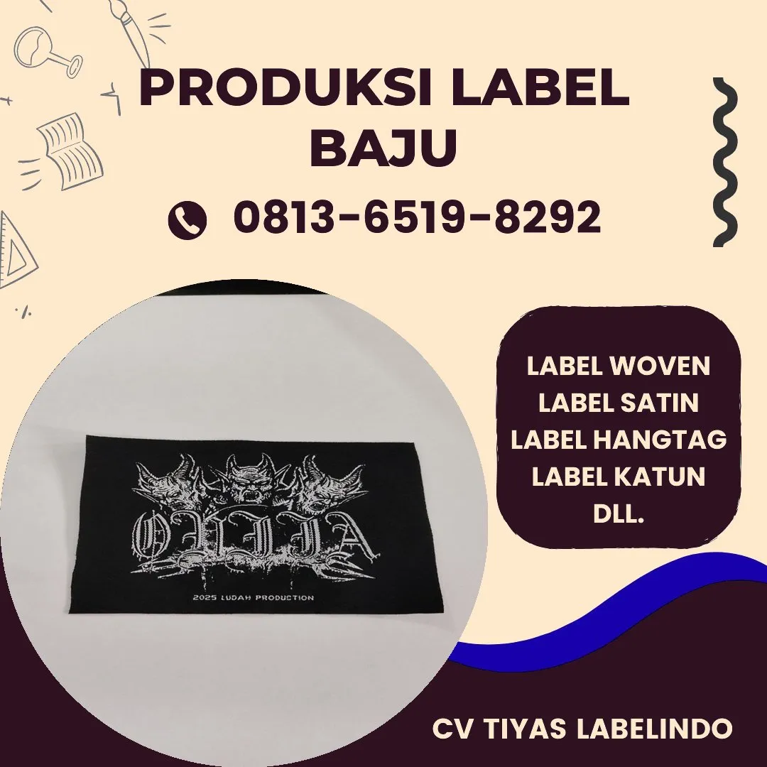 Cetak Label Baju di Kepulauan Selayar, Label Woven Kepulauan Selayar, Bikin Label Baju Kepulauan Selayar, Pembuatan Label Baju Kepulauan Selayar, Pesan Label Merk Baju Kepulauan Selayar Cetak Label Kepulauan Selayar, Label Baju Terdekat Kepulauan Selayar