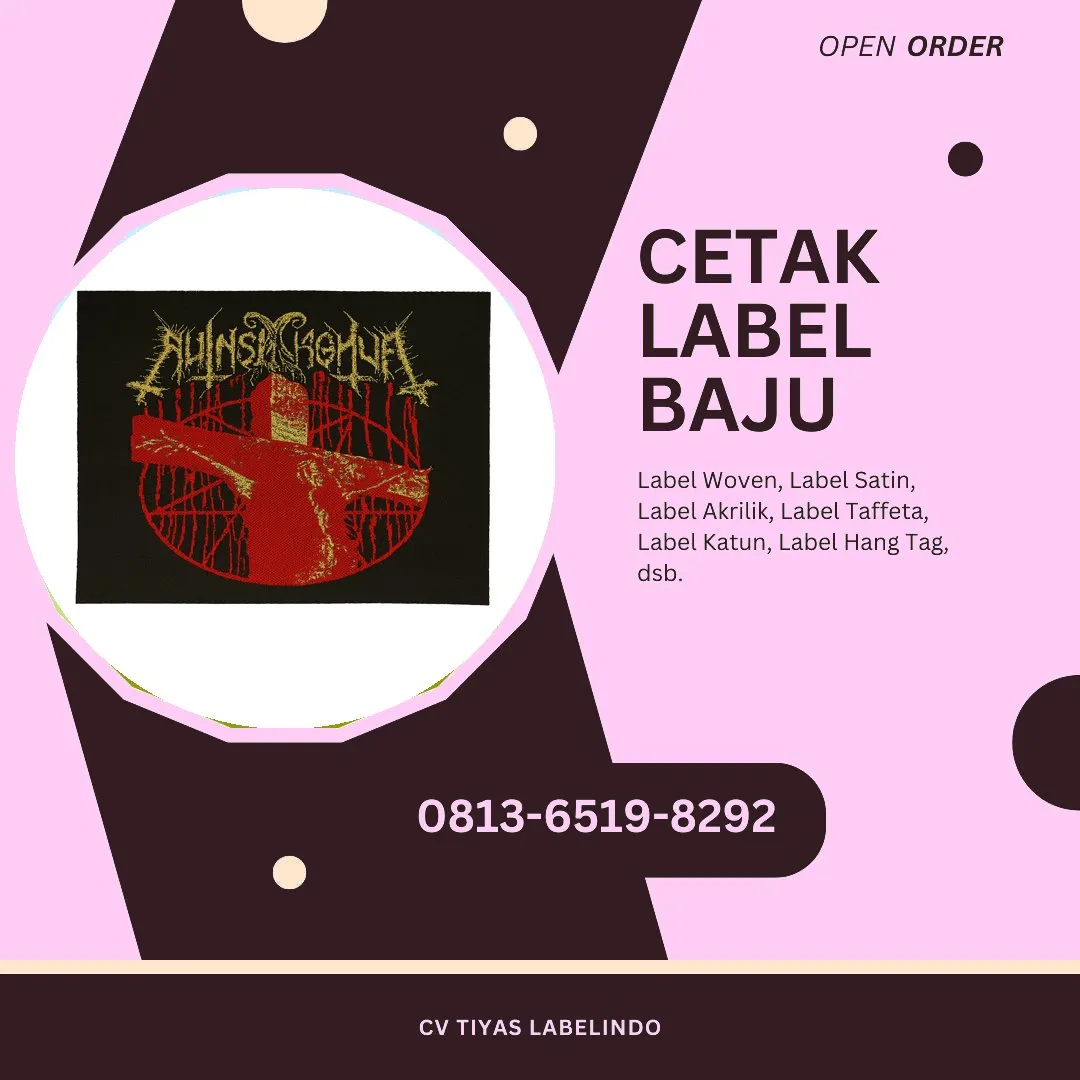Cetak Label Baju Soppeng, 0813-6519-8292 (WA)