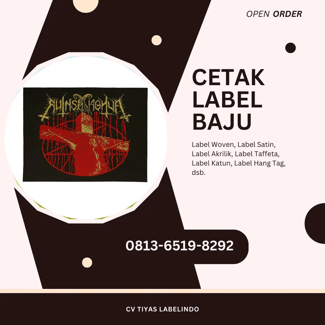 Cetak Label Baju Parepare, 0813-6519-8292 (WA)