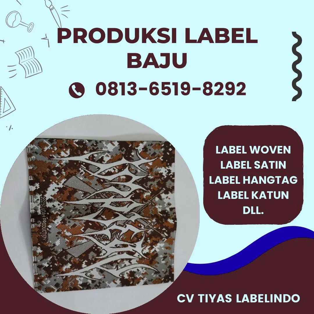 Cetak Label Baju di Buol, Label Woven Buol, Bikin Label Baju Buol, Pembuatan Label Baju Buol, Pesan Label Merk Baju Buol Cetak Label Buol, Label Baju Terdekat Buol