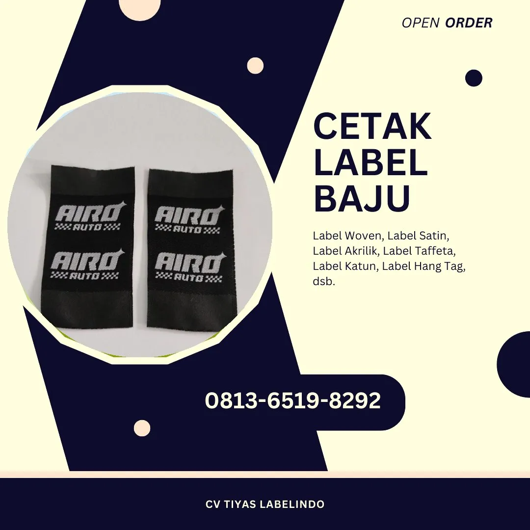Jual Label Jilbab Murah