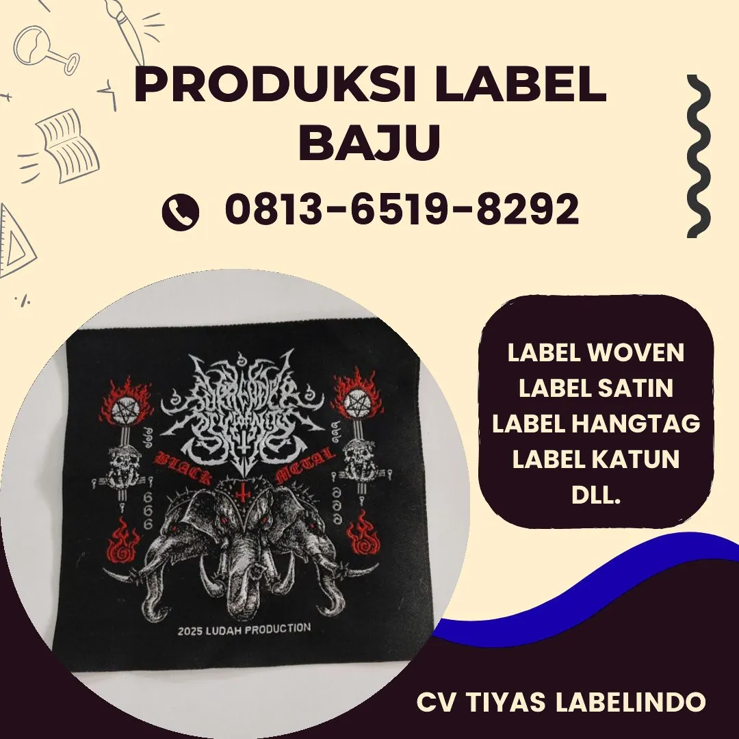 Cetak Label Baju di Wakatobi, Label Woven Wakatobi, Bikin Label Baju Wakatobi, Pembuatan Label Baju Wakatobi, Pesan Label Merk Baju Wakatobi Cetak Label Wakatobi, Label Baju Terdekat Wakatobi