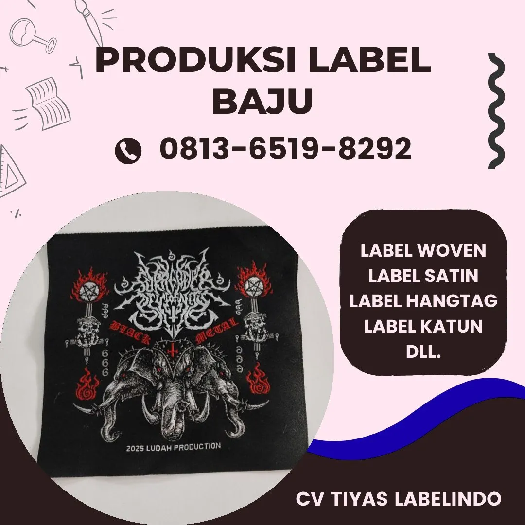 Cetak Label Baju di Bolaang Mongondow Selatan, Label Woven Bolaang Mongondow Selatan, Bikin Label Baju Bolaang Mongondow Selatan, Pembuatan Label Baju Bolaang Mongondow Selatan, Pesan Label Merk Baju Bolaang Mongondow Selatan Cetak Label Bolaang Mongondow Selatan, Label Baju Terdekat Bolaang Mongondow Selatan