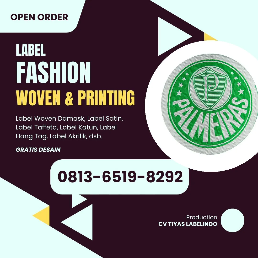 Cetak Label Baju di Kotamobagu, Label Woven Kotamobagu, Bikin Label Baju Kotamobagu, Pembuatan Label Baju Kotamobagu, Pesan Label Merk Baju Kotamobagu Cetak Label Kotamobagu, Label Baju Terdekat Kotamobagu