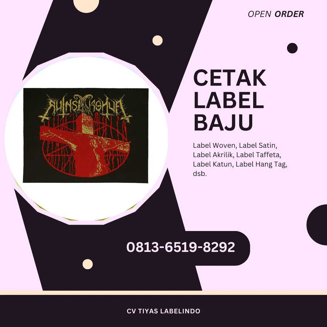 Jahit Label Baju
