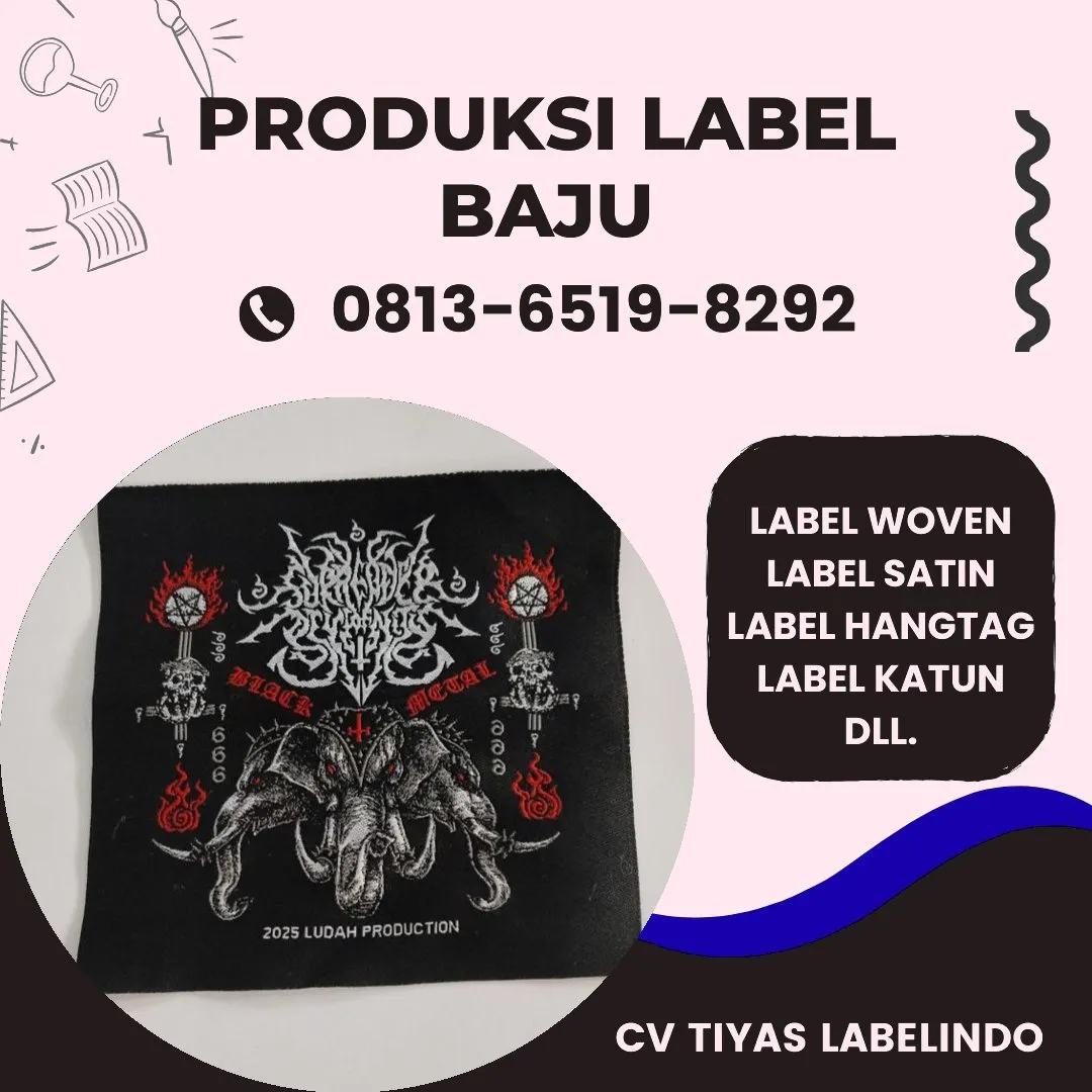 Cetak Label Baju di Ogan Komering Ilir, Label Woven Ogan Komering Ilir, Bikin Label Baju Ogan Komering Ilir, Pembuatan Label Baju Ogan Komering Ilir, Pesan Label Merk Baju Ogan Komering Ilir Cetak Label Ogan Komering Ilir, Label Baju Terdekat Ogan Komering Ilir